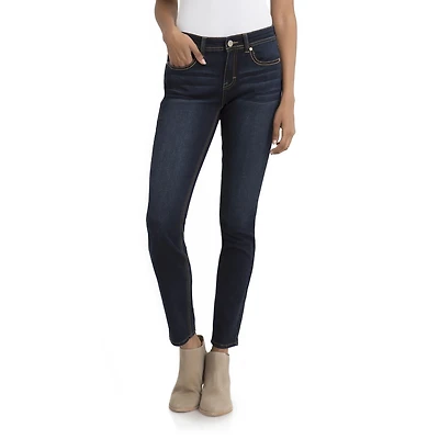 Jordache - Jean skinny taille mi-haute pour femmes