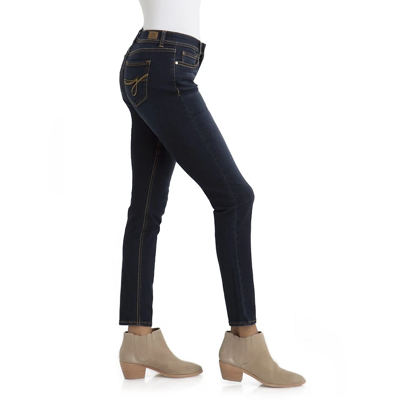 Jordache Women's Mid Rise Skinny Jean