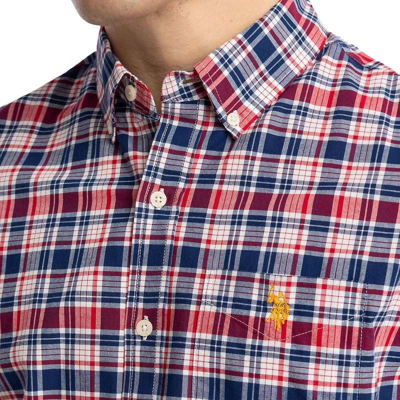 U.S. Polo Assn. Men's Short Sleeve Button Up Shirt