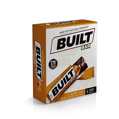 Built Bar Salted Caramel, 4/box