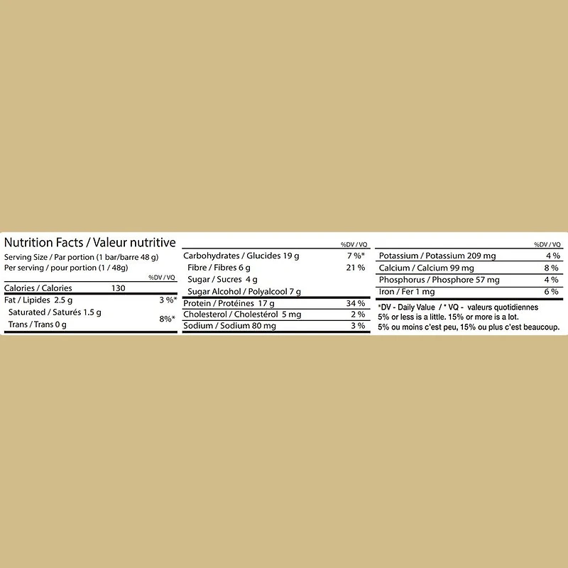 Built Bar Biscuits et Creme, 4/boite