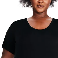George Women's Plus Drapey Tee