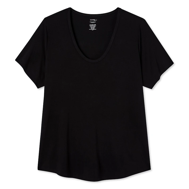 George Women's Plus Drapey Tee