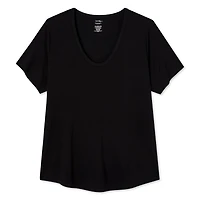 George Women's Plus Drapey Tee
