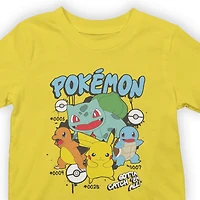 Pokemon Boys' Graphic Tee