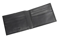 R70 Men's Genuine Slimfold Black Wallet
