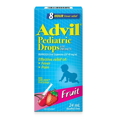 Advil Pediatric Drops (24 mL, Fruit Flavour)