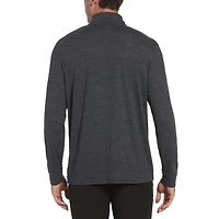 Men's Performance Long Sleeve Stretch Printed 1/4 Zip