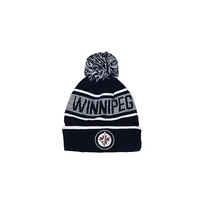 Bonnet à pompon NHL Jets pour homme