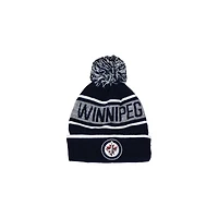 Bonnet à pompon NHL Jets pour homme