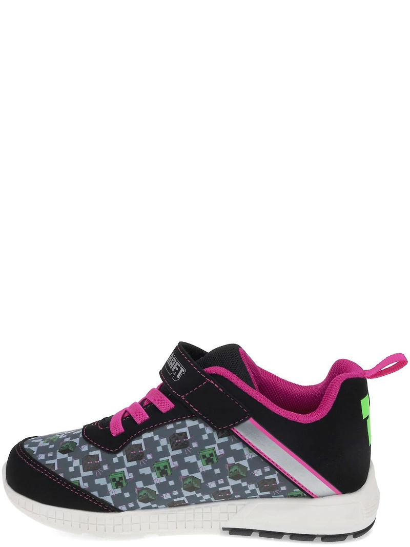 Minecraft Lighted Girls  Athletic Shoes