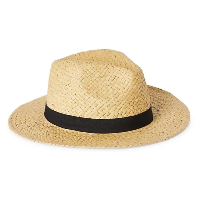 George Men's Straw Panama Hat