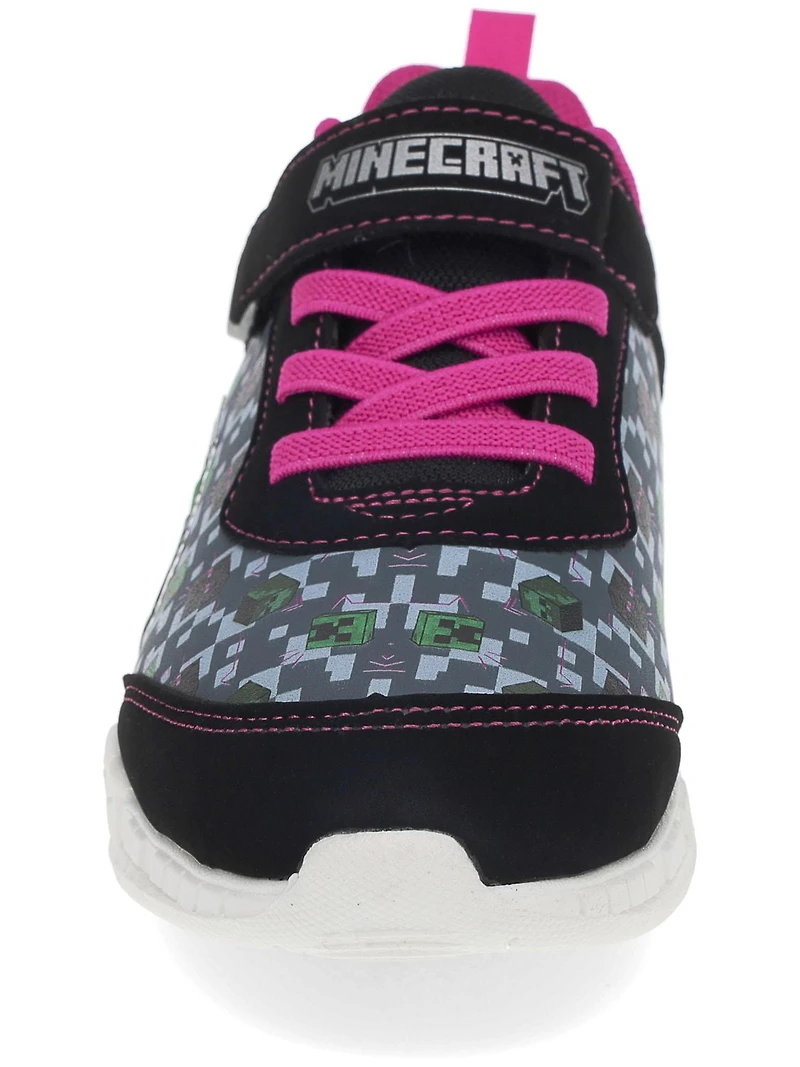 Minecraft Lighted Girls  Athletic Shoes