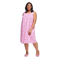 Chemise de nuit sans manches Iyla Plus pour femmes