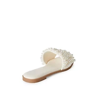 Madden NYC Women's Rhinestone Sandals