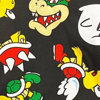 T-shirt à manches courtes Super Mario Bowser et groupe
