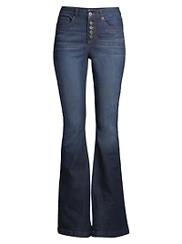 Sofia Jeans by Sofia Vergara Jean stretch taille haute Melisa Flare pour femmes