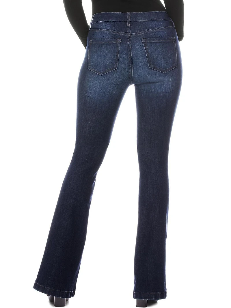 Sofia Jeans by Sofia Vergara Jean stretch taille haute Melisa Flare pour femmes