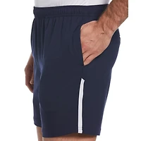 Grand Slam Tennis Men's Solid Athletic Tennis 7" Short With Drawstring