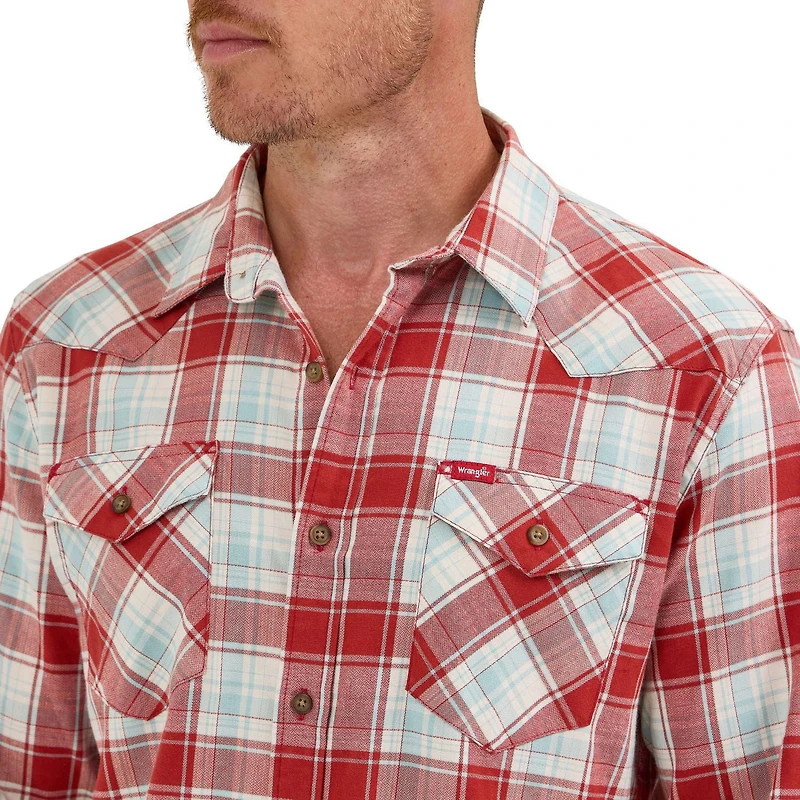 Wrangler Plaid à manches longues