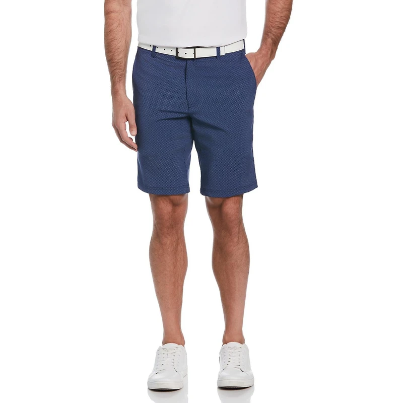 Men's Performance Textured Active Flex Waistband 4-Way Stretch Golf Short