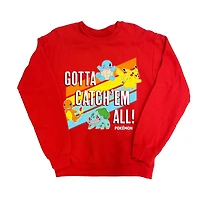 Pokemon Boys Gotta Catch Long Sleeve Sweatshirt