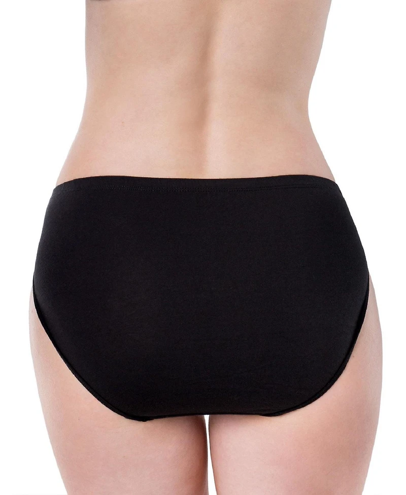 Culotte de coupe haute en coton extensibles Elita Essentials pour Femme