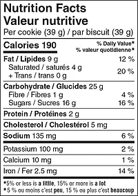 Your Fresh Market Chocolate Lovers Cookies, 10 cookies, 390 g