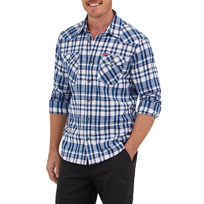 Wrangler Plaid à manches longues
