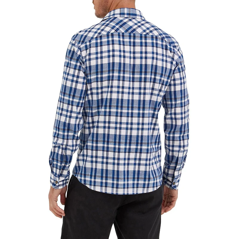 Wrangler Men's Long Sleeve Plaid Shirt