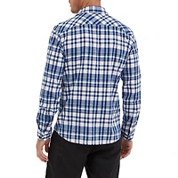 Wrangler Men's Long Sleeve Plaid Shirt