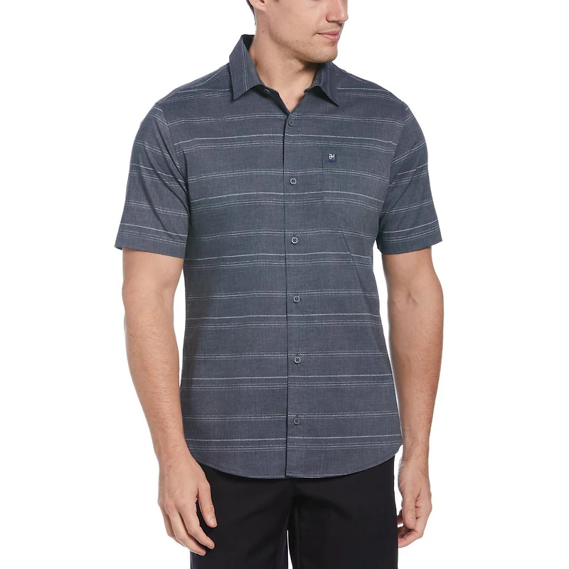 BH Men's Striped Button Down Woven Shirt