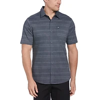 BH Men's Striped Button Down Woven Shirt