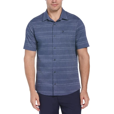 BH Men's Striped Button Down Woven Shirt