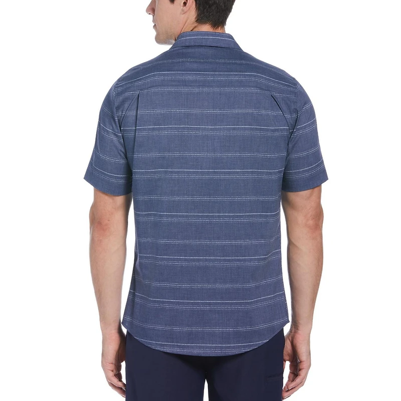 BH Men's Striped Button Down Woven Shirt