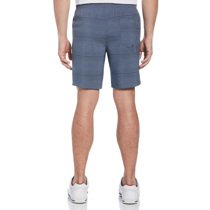 BH Short extensible à rayures horizontales pour homme