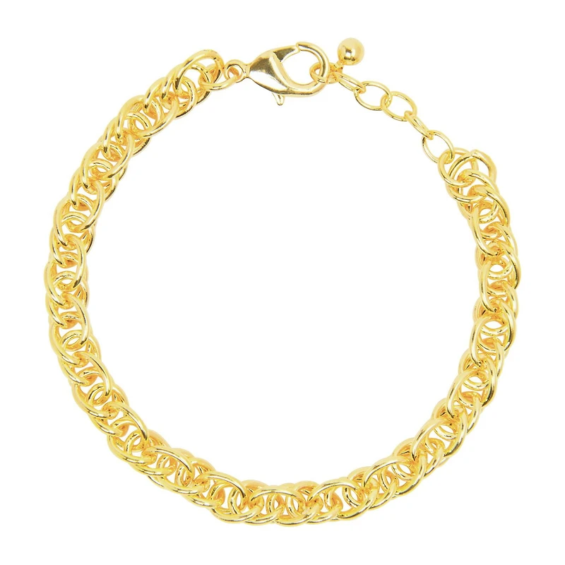 Quintessential 14 Kt Gold Plated Bracelet