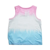 Girls Minecraft Love Friends Front Tie Tank Top