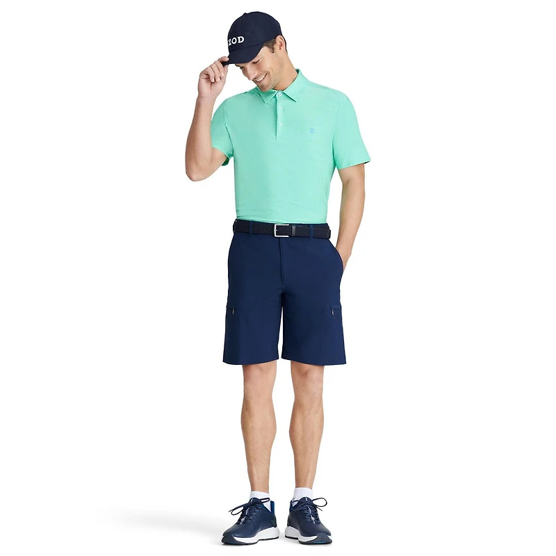 IZOD POLO DE GOLF À MANCHES COURTES ET RAYURES POUR HOMME