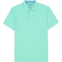 IZOD POLO DE GOLF À MANCHES COURTES ET RAYURES POUR HOMME