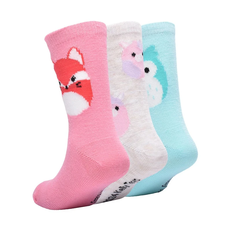 Squishmallows 3 pack Crew Socks, Squishmallows 3 pack Crew Socks sizes 10-13