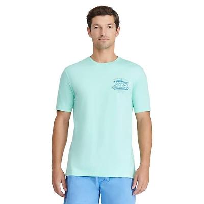 IZOD T GRAPHIQUE À MANCHES COURTES HOMME