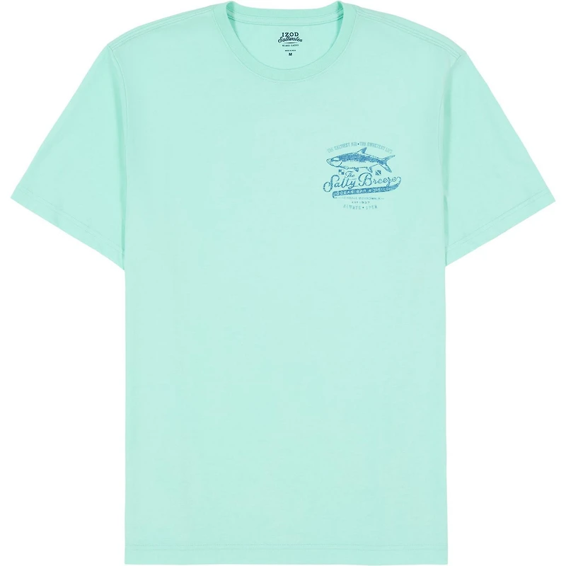 IZOD T GRAPHIQUE À MANCHES COURTES HOMME