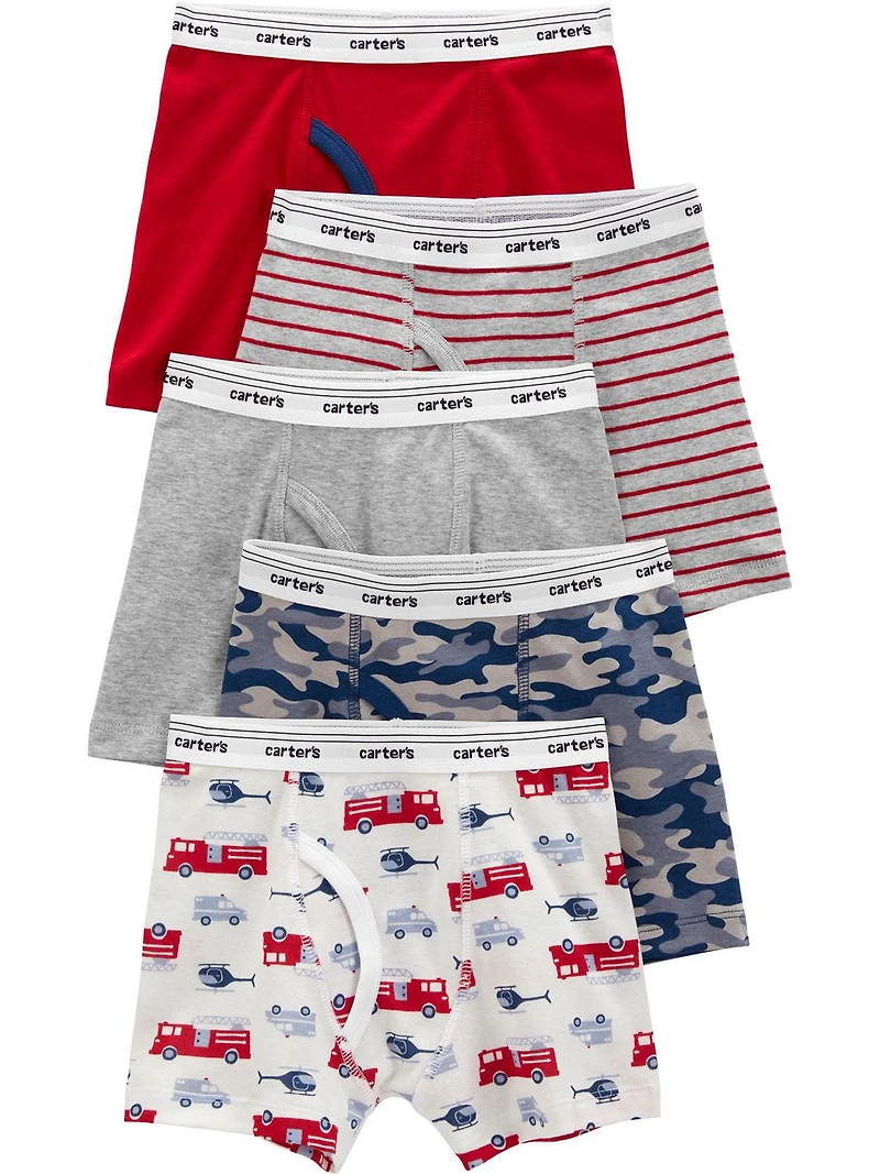 Sous-vêtements pour tout-petits garçons Carter's Child of Mine - Camion rouge Tailles 2T-5T