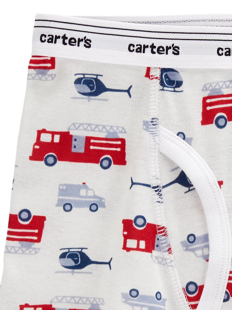 Sous-vêtements pour tout-petits garçons Carter's Child of Mine - Camion rouge Tailles 2T-5T