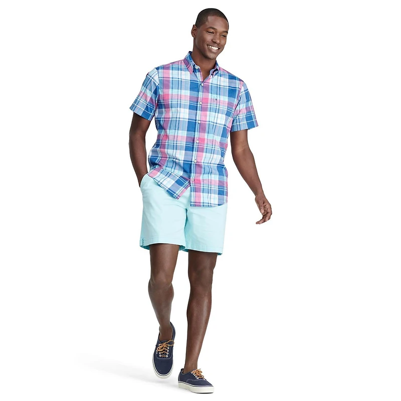 IZOD MENS SHORT SLEEVE CLASSIC AOP WOVEN