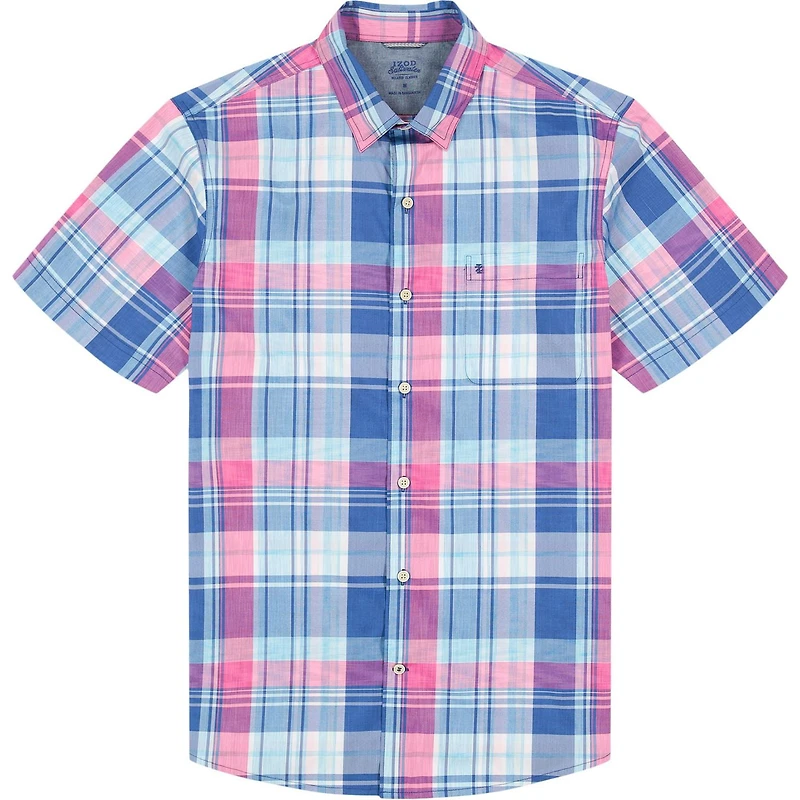 IZOD MENS SHORT SLEEVE CLASSIC AOP WOVEN