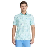 IZOD POLO IMPRIMÉ MANCHES COURTES HOMME