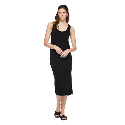 Robe drapée mi-longue George pour femmes