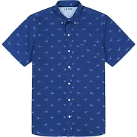 IZOD MENS SHORT SLEEVE CLASSIC AOP WOVEN